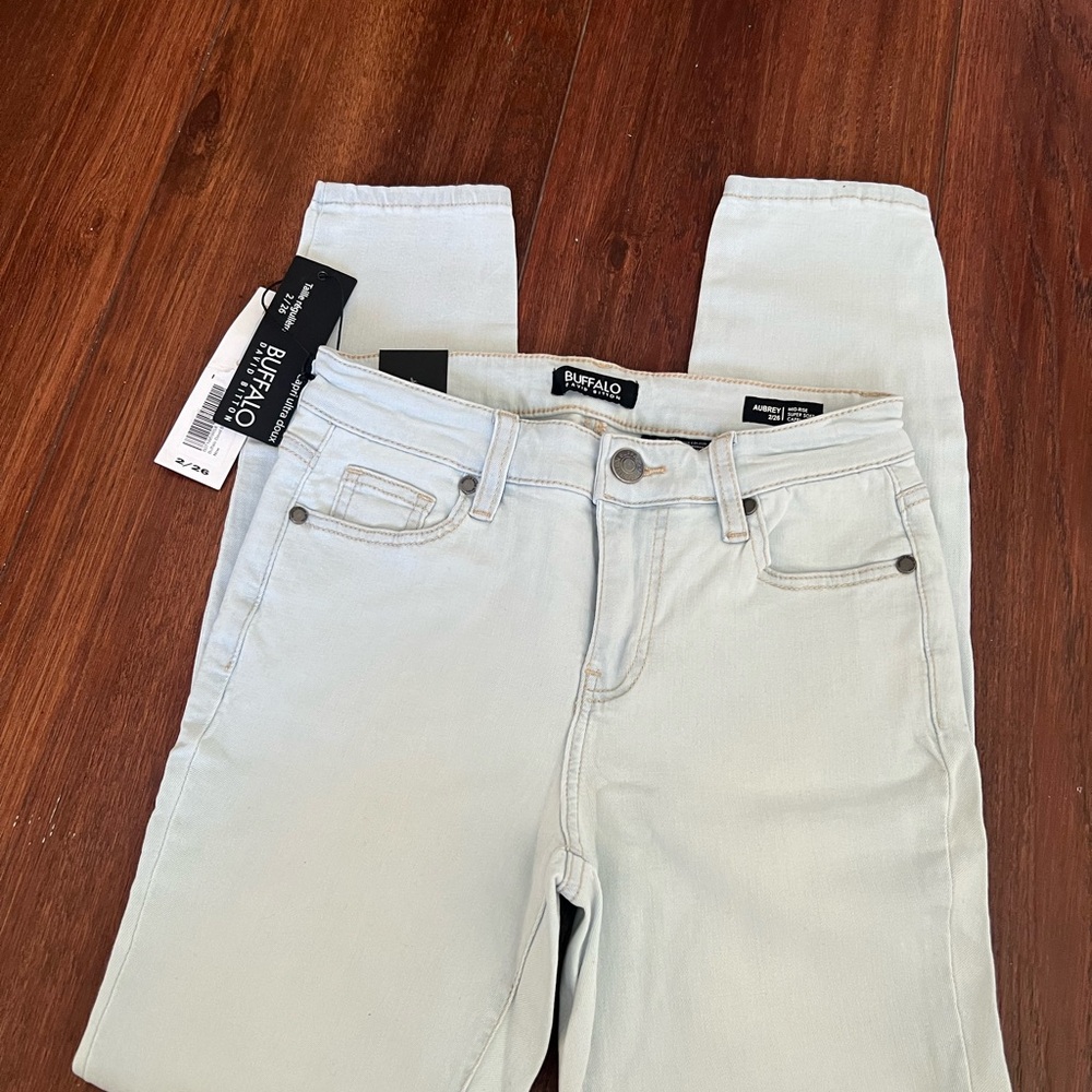 Buffalo David Bitton Blue Skinny Jeans